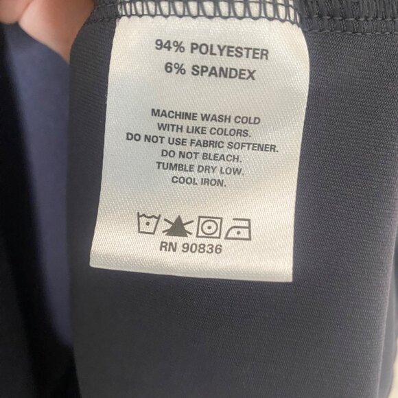 Port Authority Ladies 3XL Button-Up Shirt Dark Gray Short Sleeve Stretch Casual - Picture 6 of 10